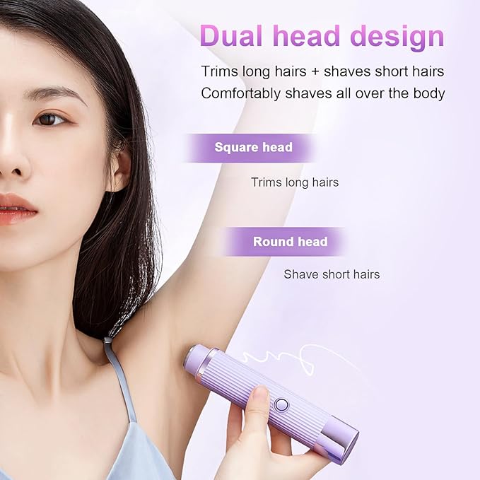 Double Head Electric Shaver - Waterproof Electric Shaver